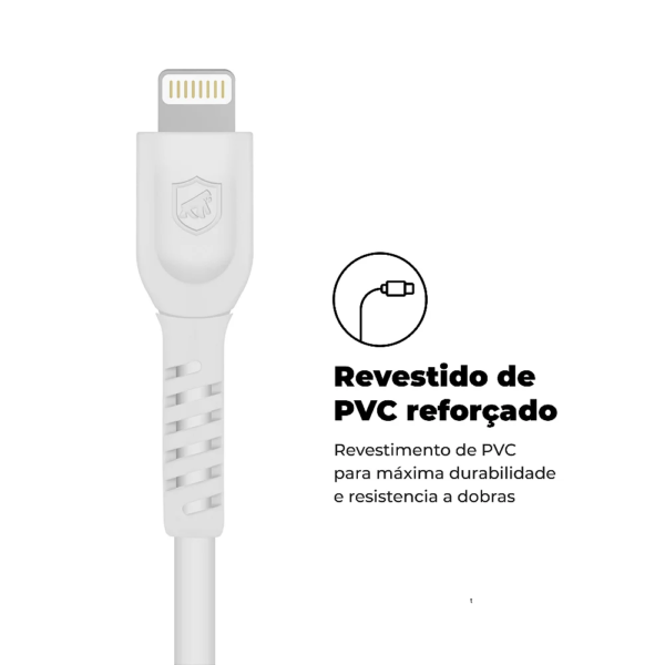 CABO DUAL SHOCK Gorila Shield LIGHTNING / USB - 1,2M - Image 2