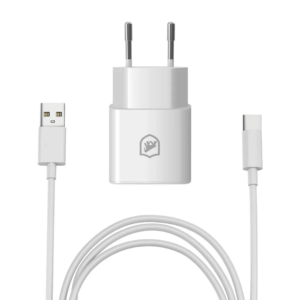 KIT CARREGADOR NANO MOB + CABO TIPO C / USB 1M