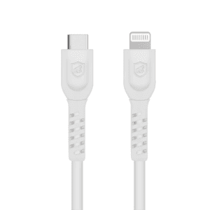 CABO DUAL SHOCK Gorila Shield LIGHTNING / TIPO C - 1,2M BRANCO