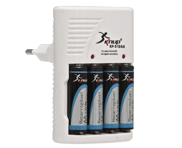 Carregador De Pilha KNUP C/4 KP-512AA