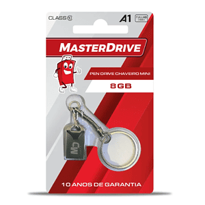Pen Drive Chaveiro MINI MasterDrive 8GB