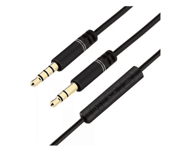 Cabo Auxiliar P2 P3 Com Microfone