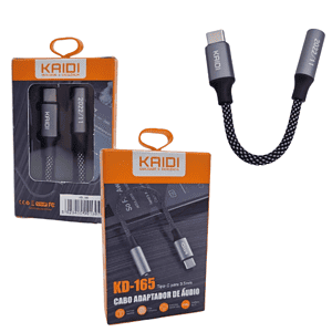 Cabo Adaptador de Áudio KD-165