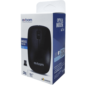 Mouse Sem Fio EXBOM MS-S22